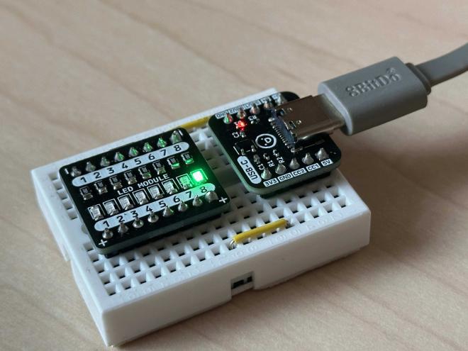 Powering an LED with 3.3V