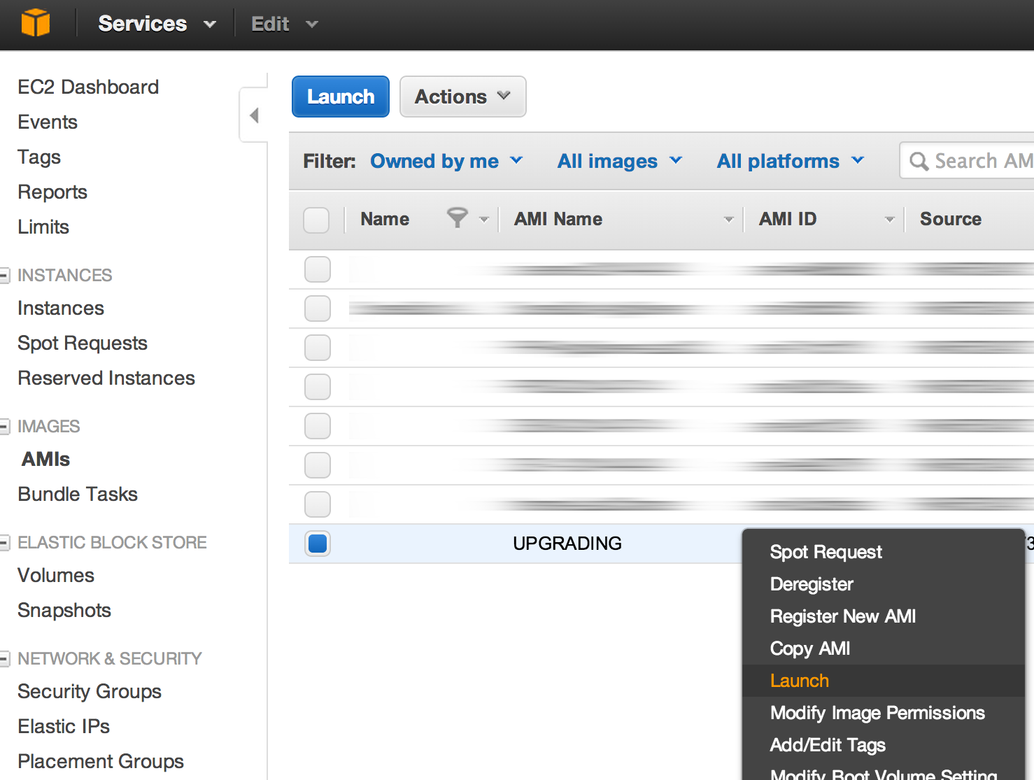 Launching your new and improved EC2 instance